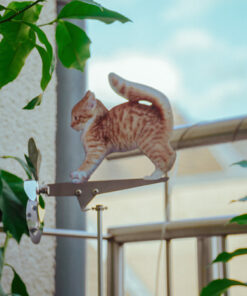 Alternative view of Windrad Gartendeko Katze