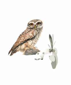 Windrad Gartendeko Eule / Kauz