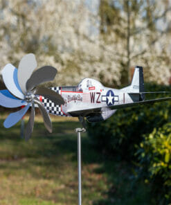 Windrad Gartendeko Aircraft P-51D Mustang