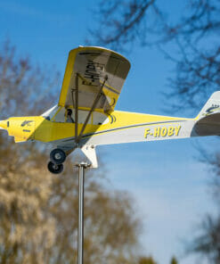 Windrad Gartendeko Flugzeug Piper PA-8