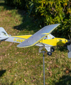 Gartendekoration Piper PA-8 Windradflieger