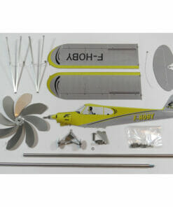 Einzelteile Windrad Gartendeko Flugzeug Piper PA-8